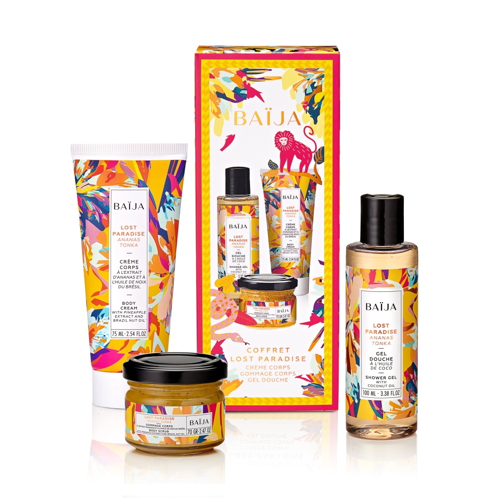 baïja Coffret Rituel soins corps Lost Paradise Coffret corps