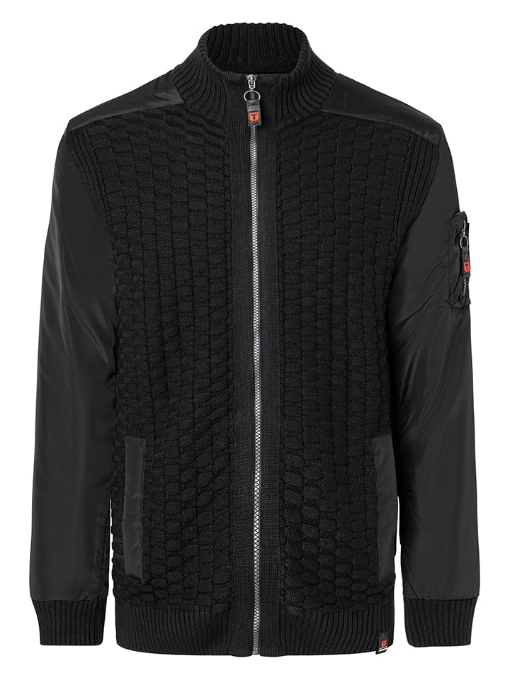 Timezone Cardigan in Schwarz günstig kaufen