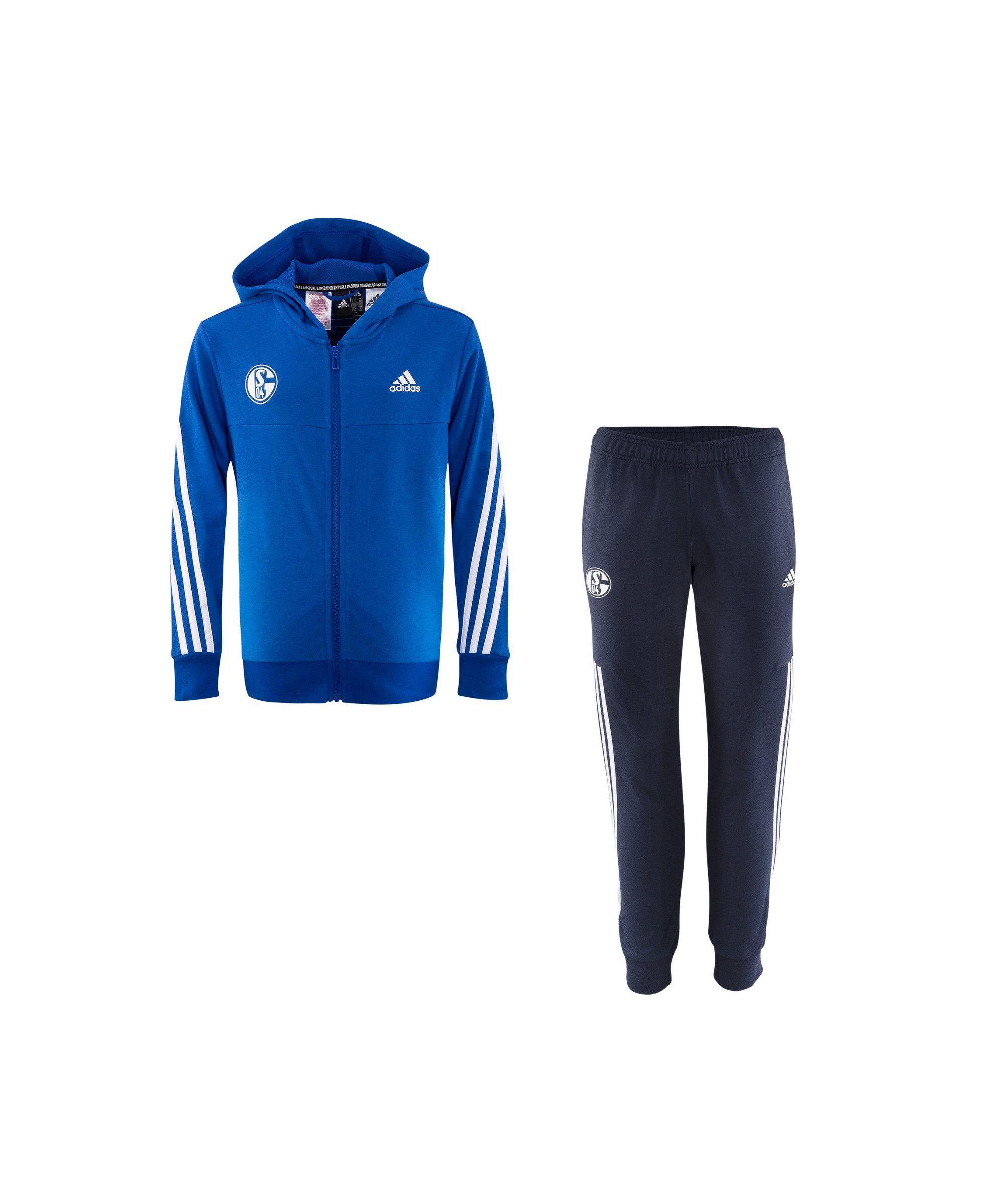 adidas Performance Jogginganzug FC Schalke 04 Freizeitanzug Kids