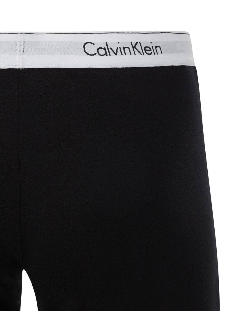 Pyjama-Hose mit Stretch-Anteil in schwarz
