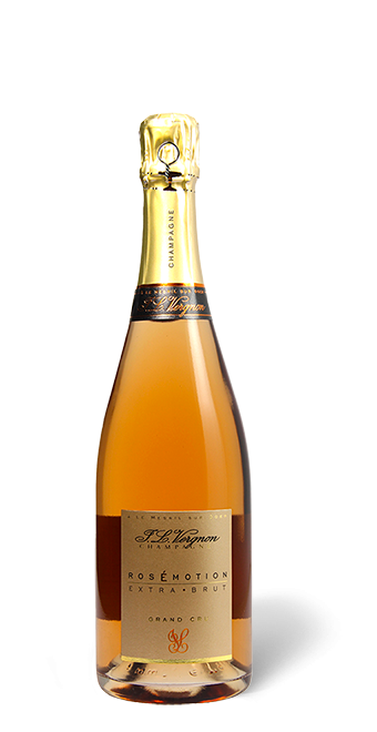 Champagne J.-L. Vergnon Grand Cru Extra Brut Rosémotion Champagne 75 cl - Rosé