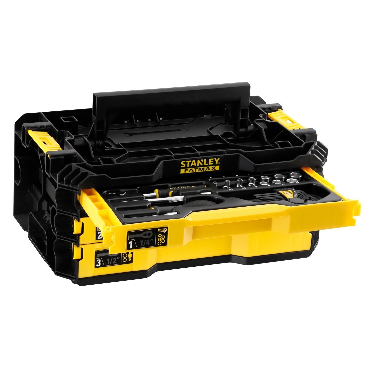 Stanley FMMT98107-1 PRO-STACK Gevulde koffer 126-Delig