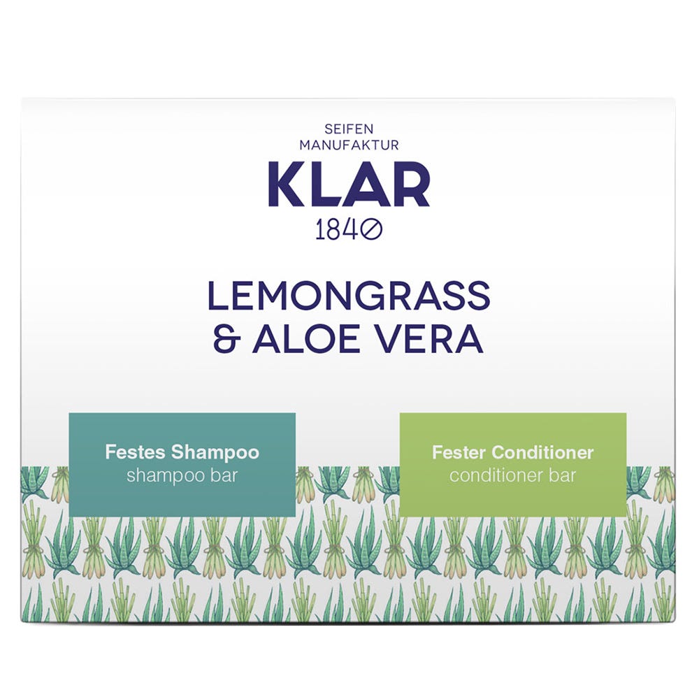 Klar's Set Lemongrass & Aloe 2x100 g