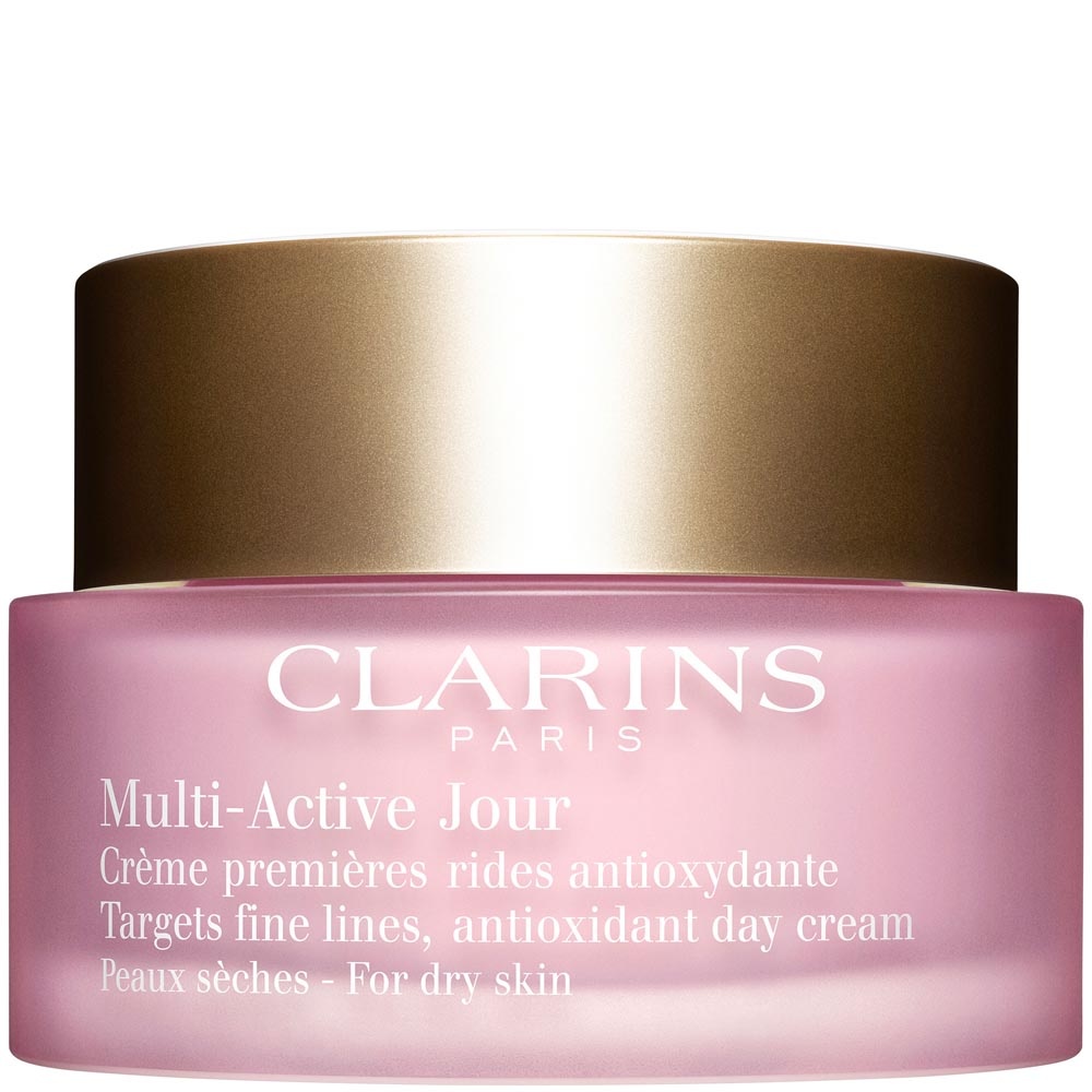 Clarins Multi-active Jour Crème Premières RidesAntioxydante  Peaux Sèches Soin visage