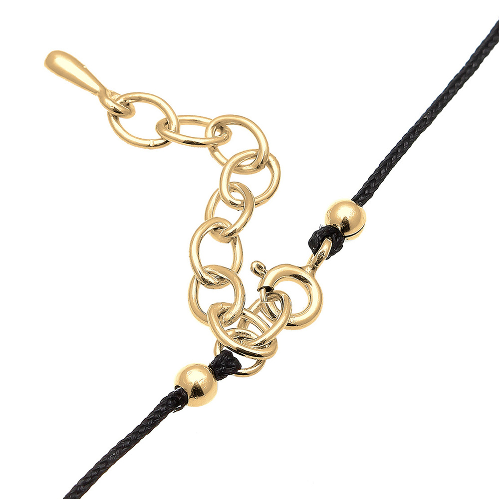Elli Elli Collier Femme Choker Demi Lune Cristal -  (925/1000) Argent collier