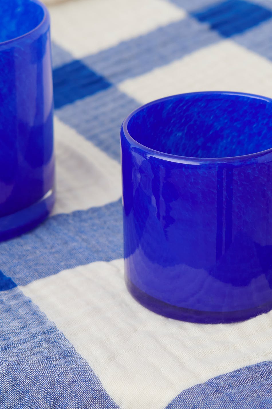 Glass s candle holder