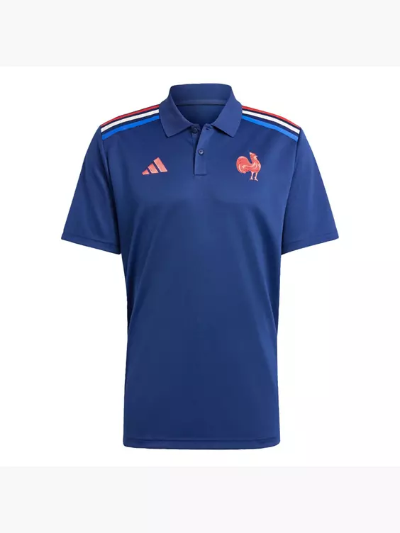 adidas Frankreich Rugby Supporter Polo Heimshirt