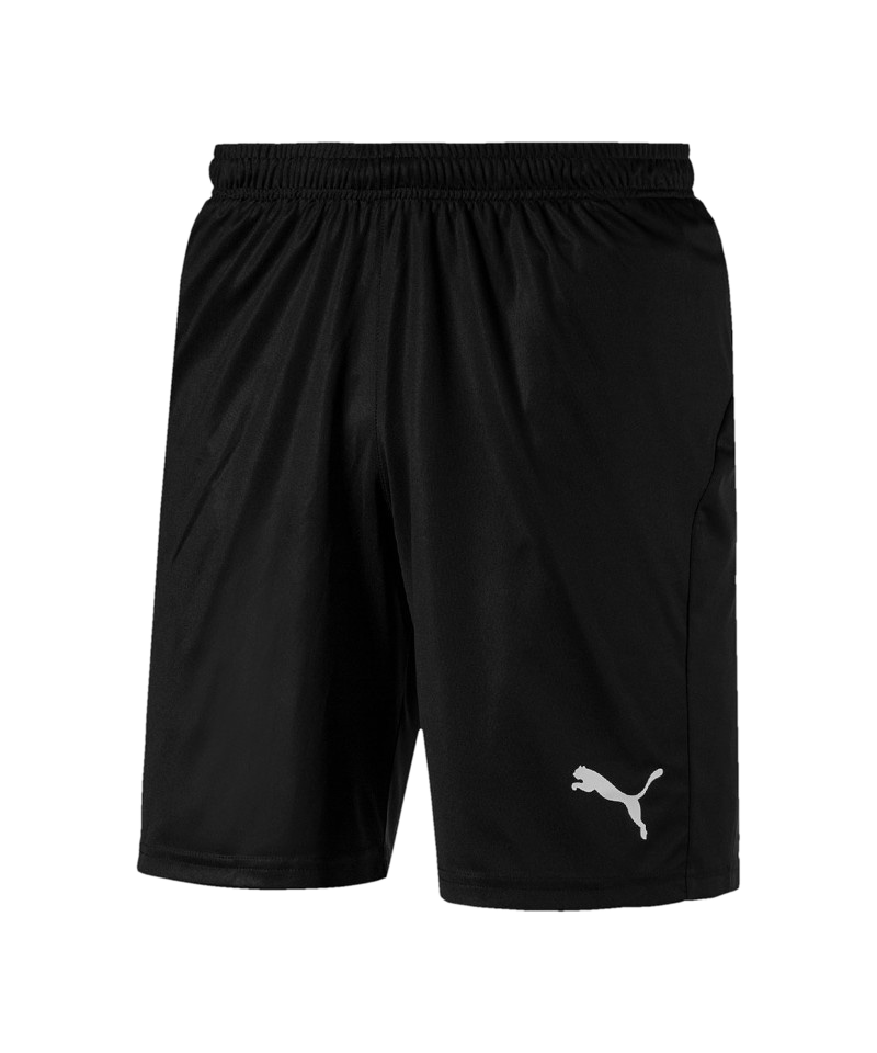 PUMA LIGA Core Short Schwarz Weiss F03