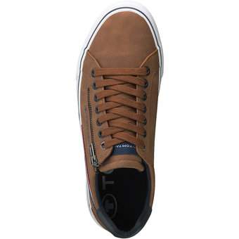 Tom Tailor Sneaker in braun
