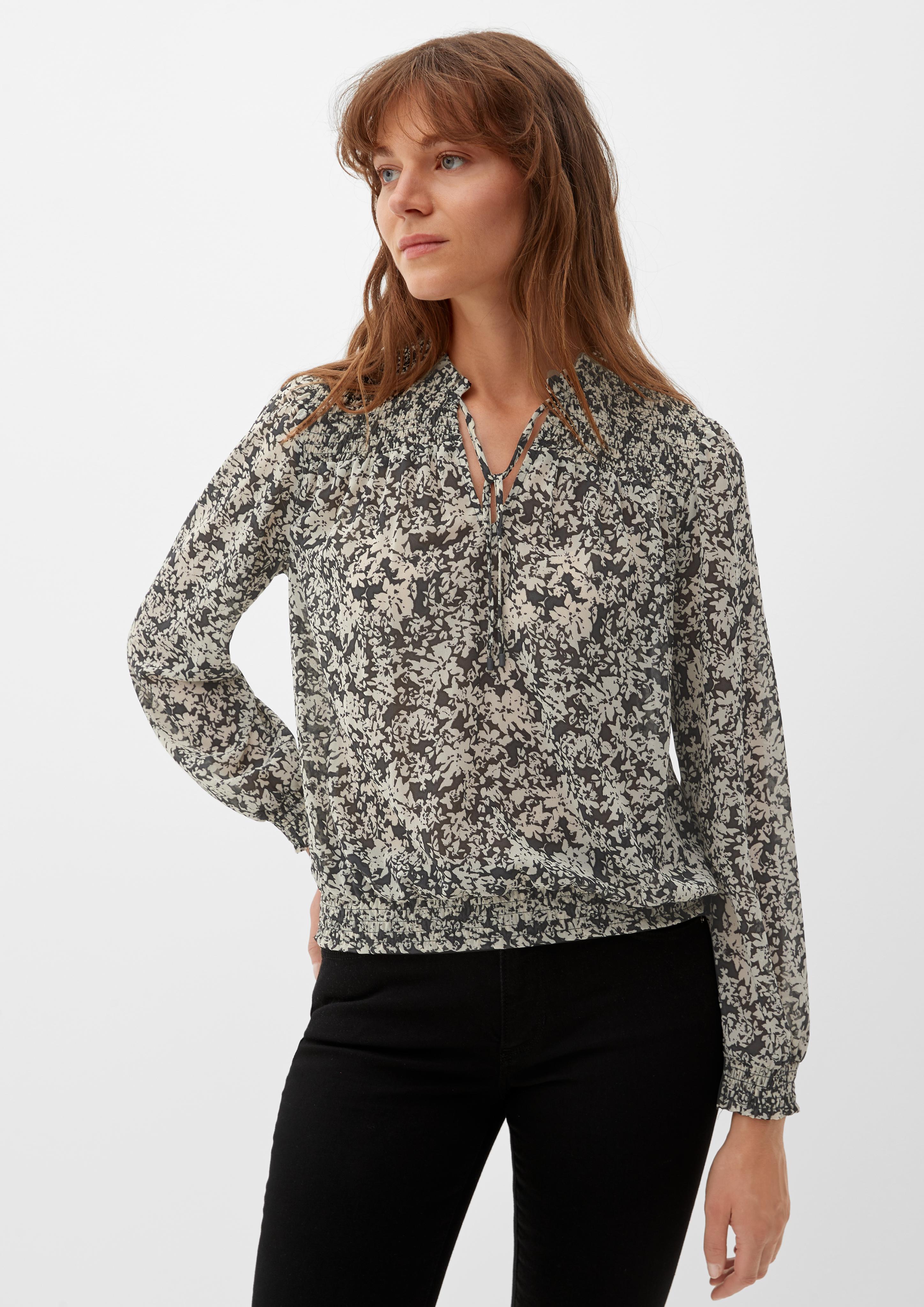 Bluse mit Smok-Details  2120536-59A1