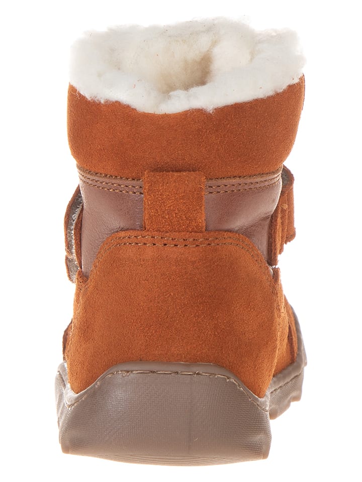 POM POM Leder-Barfußschuhe in Hellbraun günstig kaufen