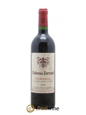 Château Ferrand  1998 - Lot de 1 Bouteille