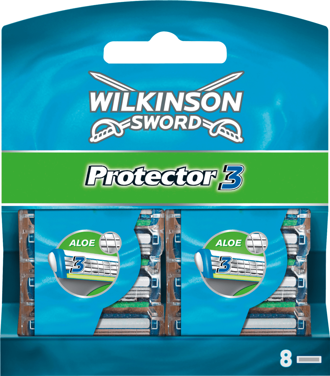 Rasierklingen, Protector 3, 8 St