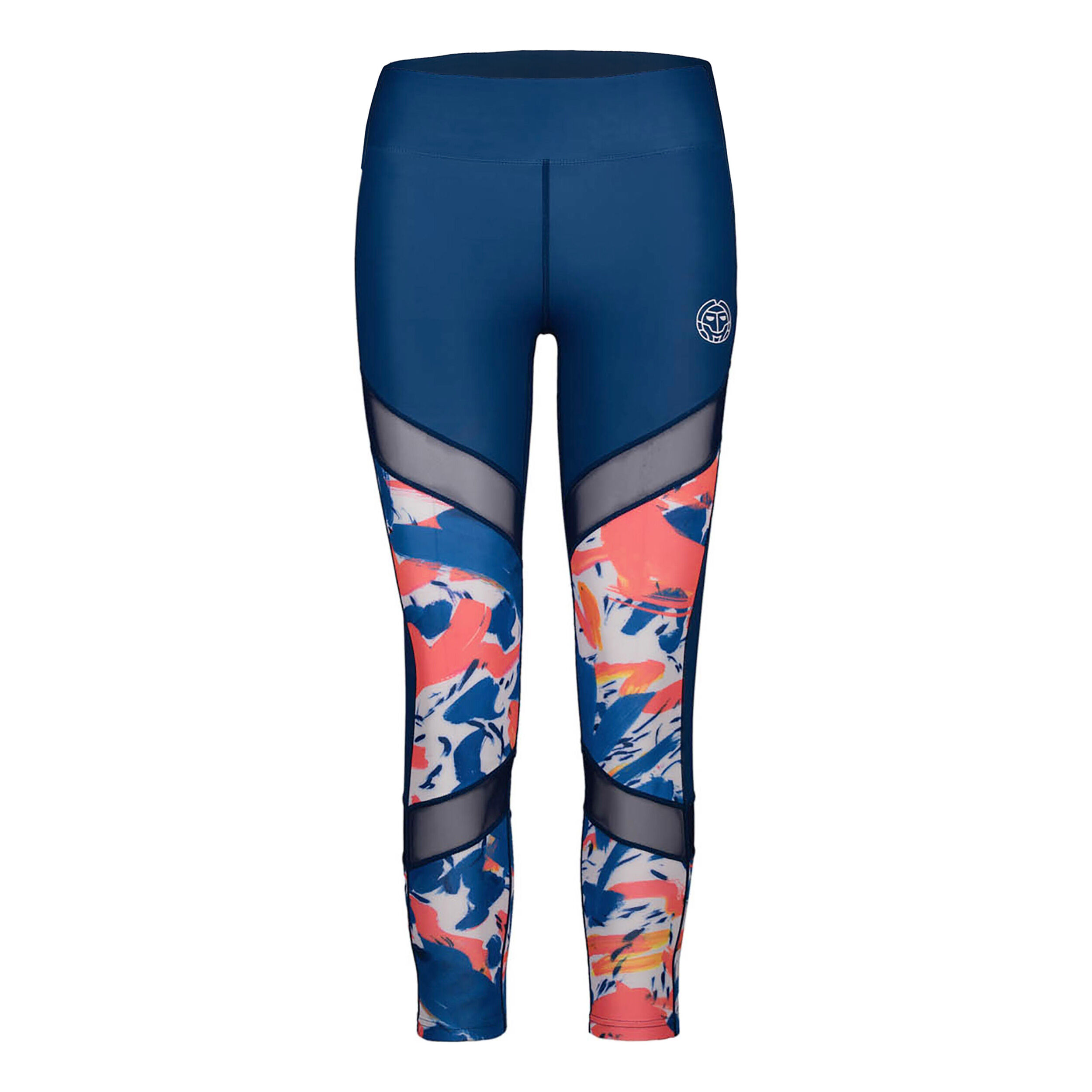 Baina Tech Tight Damen - Dunkelblau, Mehrfarbig