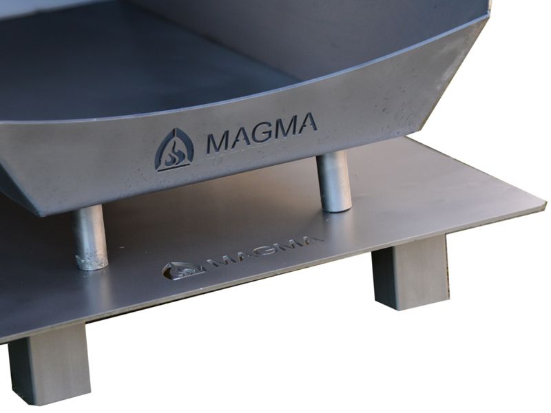 Magma rostfrei Garten Kamin mit funkenschutz