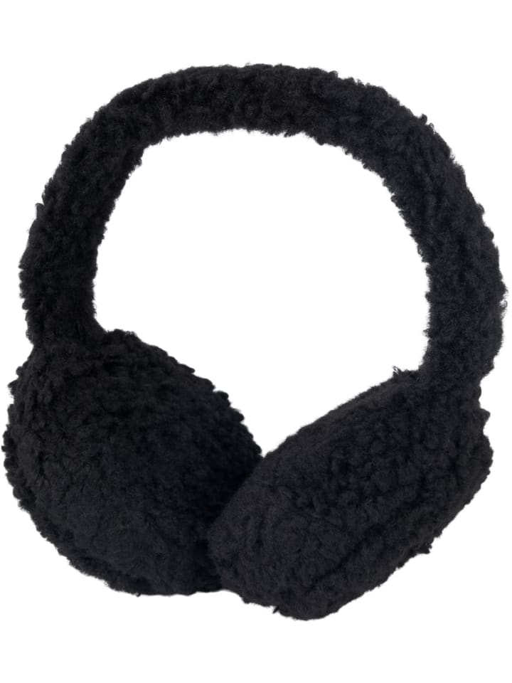 styleBREAKER Ohrenschützer mit Teddyfell in Schwarz günstig kaufen onesize