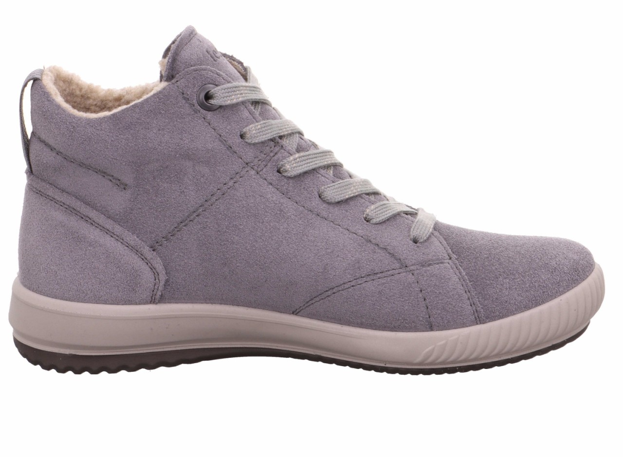 SUPERFIT Komfort Schnürer grau Stiefelette Leder - TANARO 5.0