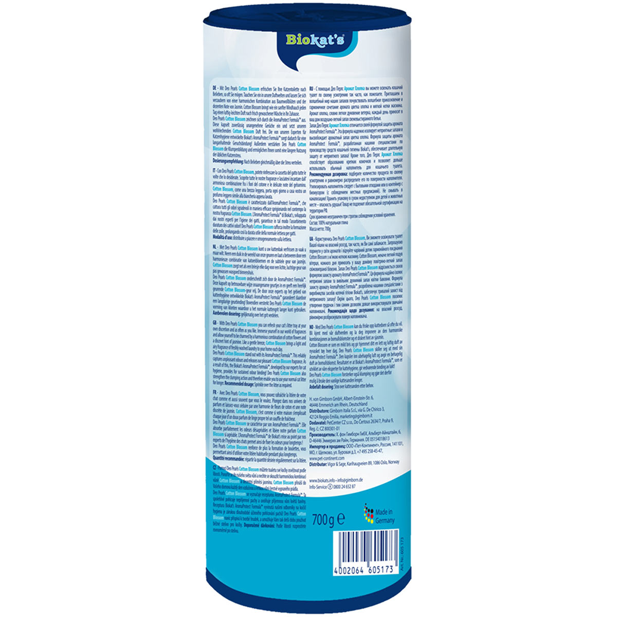 BioKat's Deo Pearls Cotton Blossom 700g kaufen