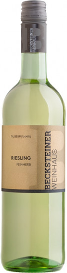 2022 Becksteiner Weinhaus Riesling feinherb - Becksteiner Winzer eG