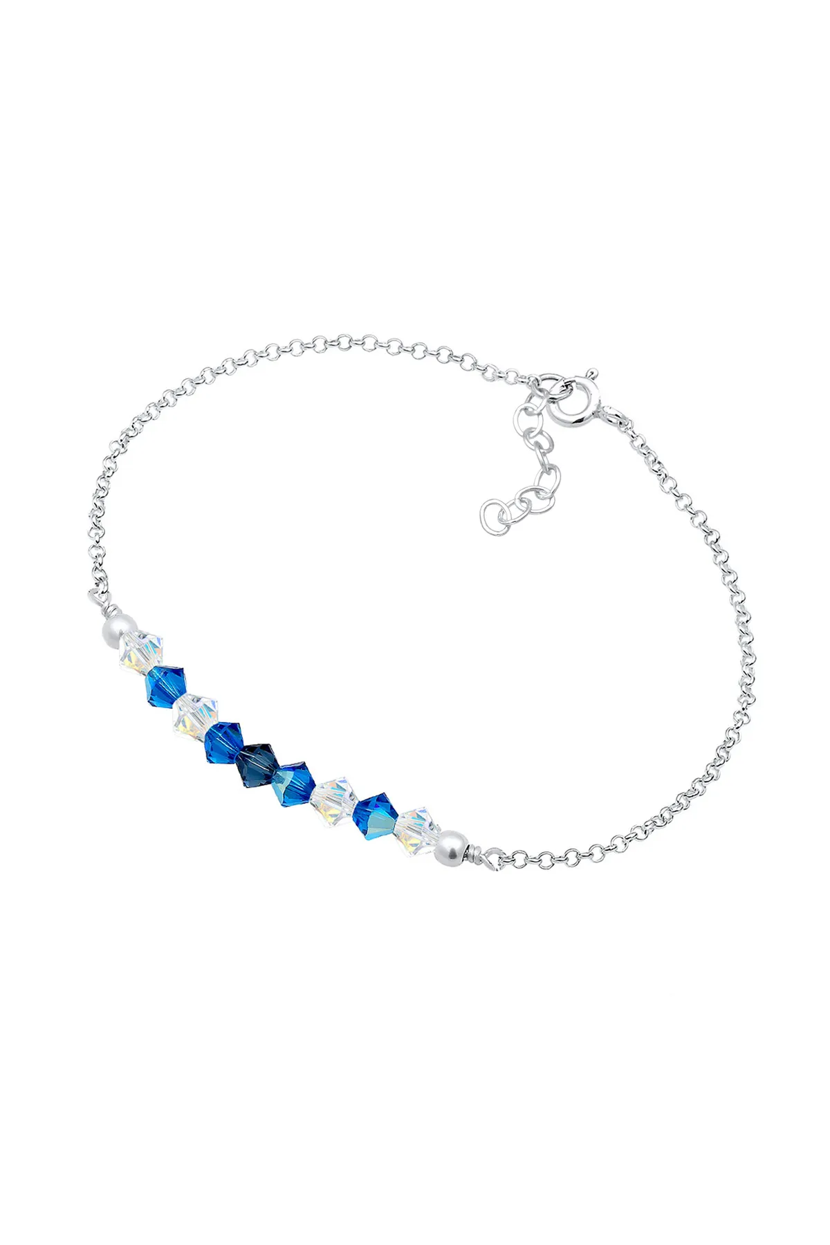 ELLI  Armband Kinder Beads Kristalle 925er Silber