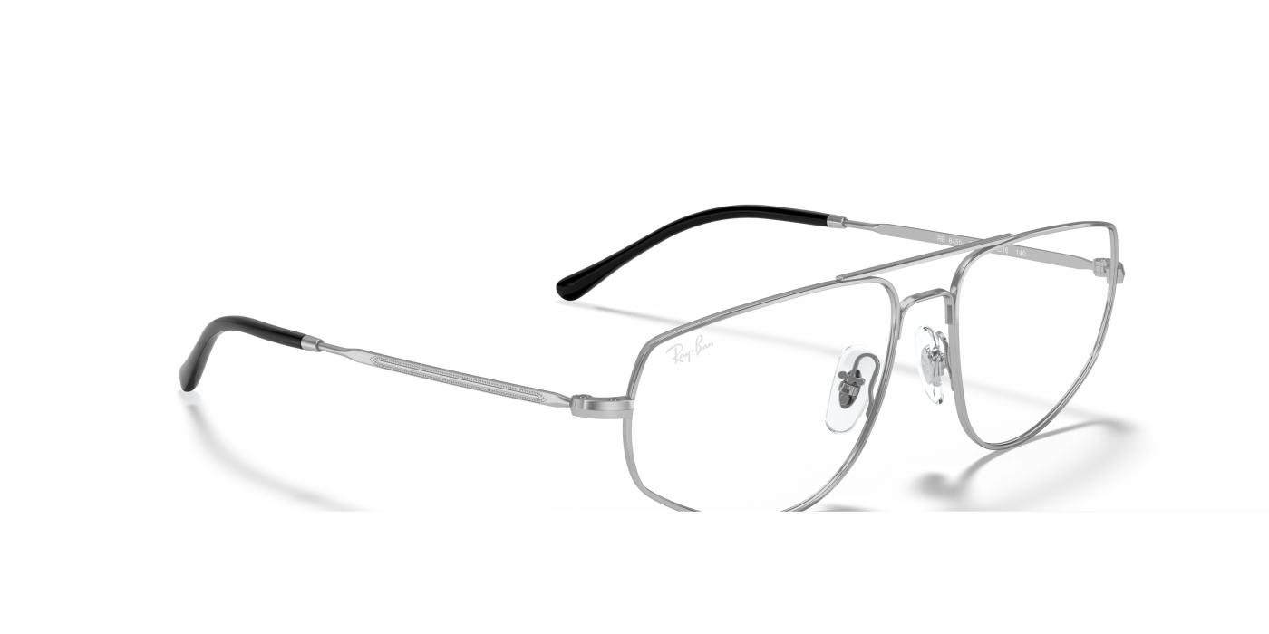 RB6455 OPTICS - Havana cu dungi strălucitoare