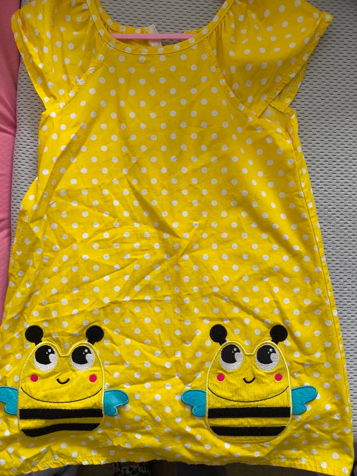 Denokids Kleid in Gelb günstig kaufen 110