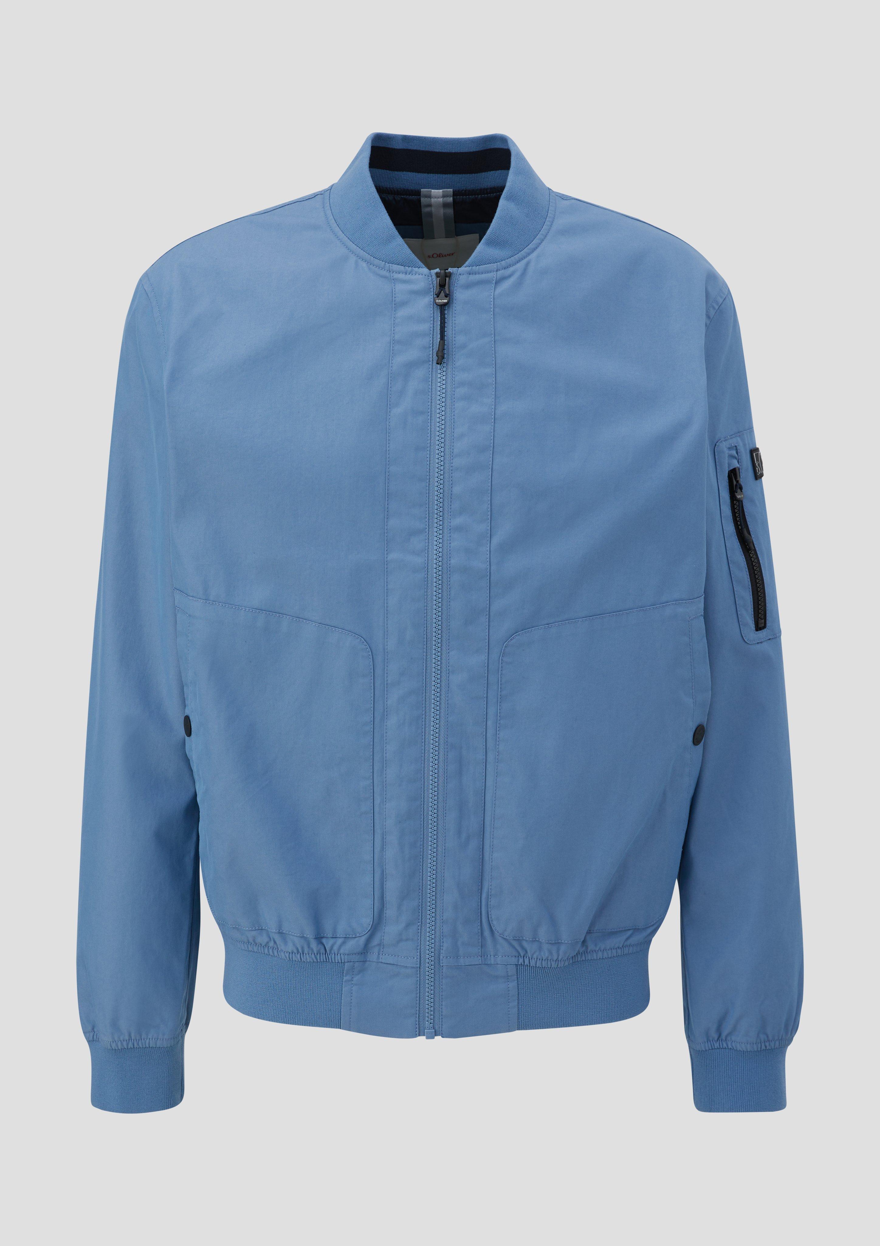 Bomberjacke mit aufgesetzten Taschen  2149036-5402