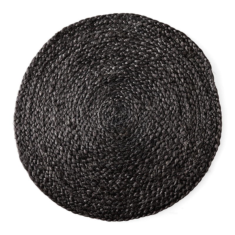 Home Brikke ø 35 cm jute sort