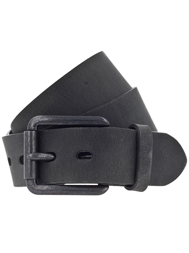 Vanzetti Gürtel Leder in black günstig kaufen