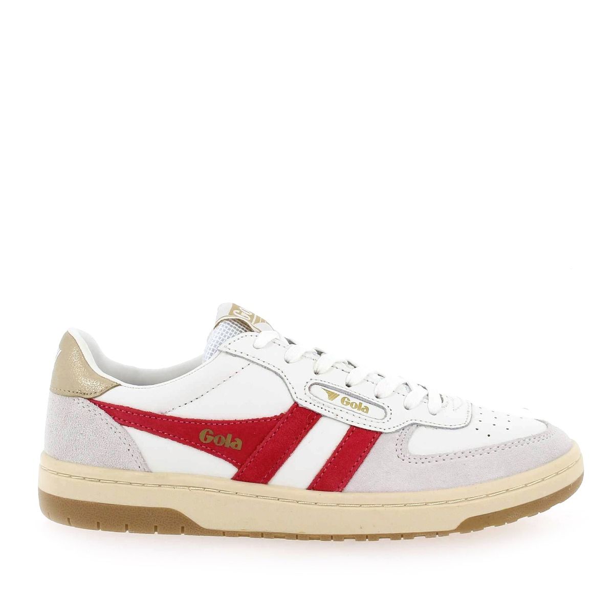 Gola  HAWK CLB336 - Blanc Rouge
