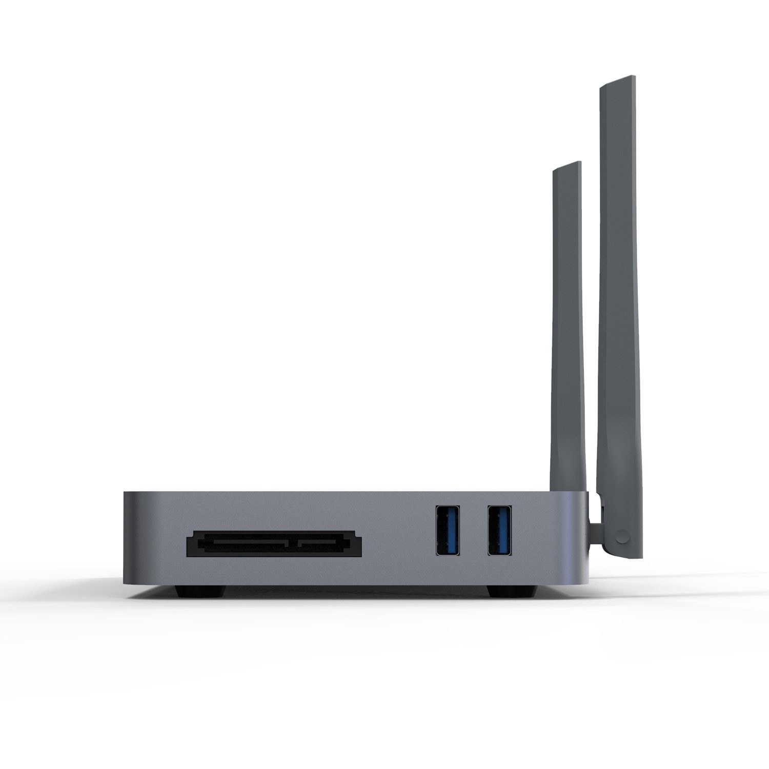 Orbsmart R81 Mini-PC (lüfterlos, 4K Media Player, Dolby Vision, HDR10+, UHD, HD-Audio, Android TV Box)