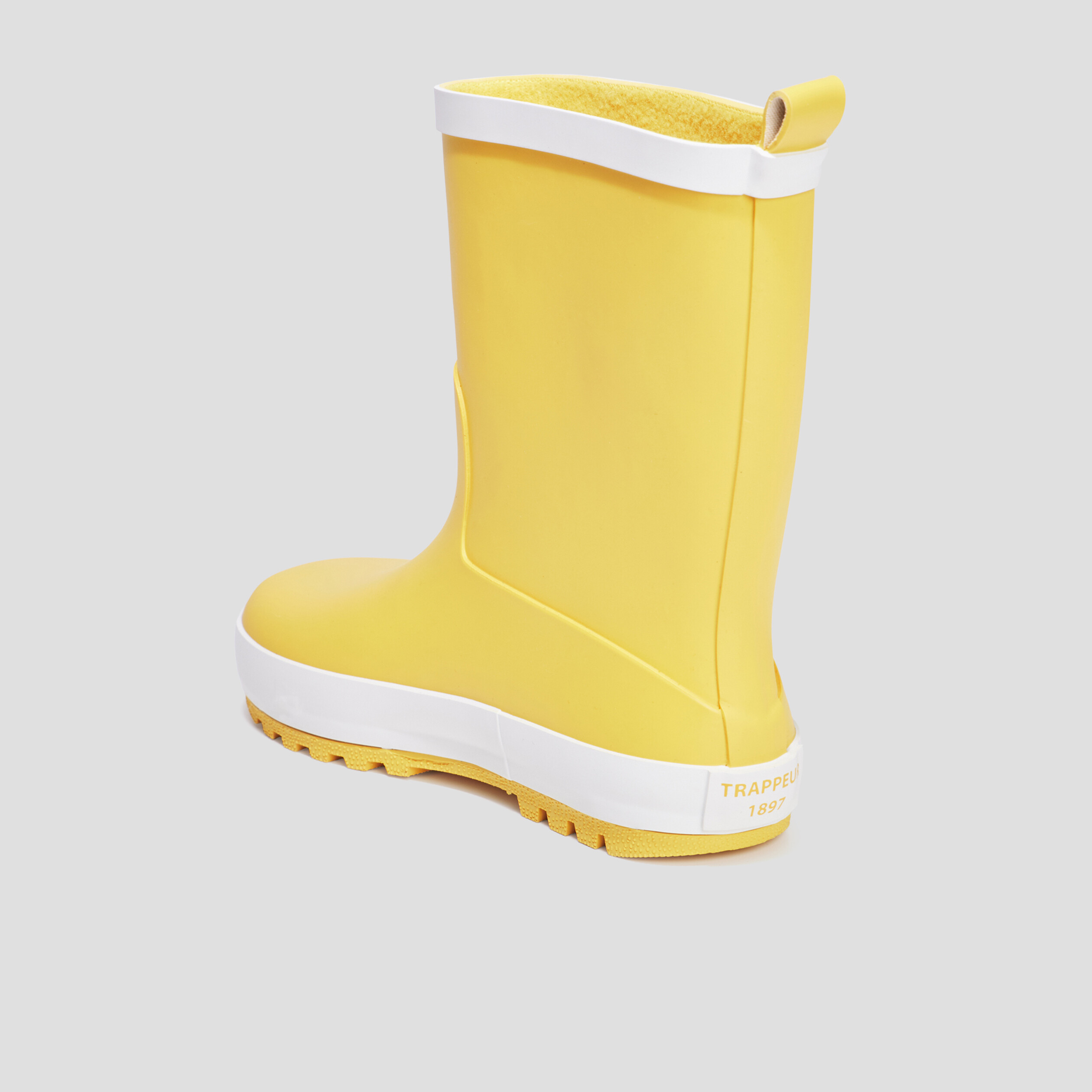 Bottes de pluie Trappeur jaune garçon | La Halle