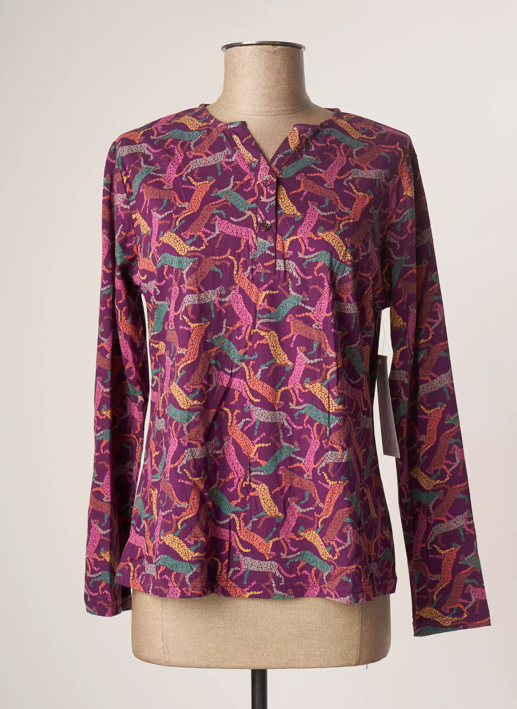 Agathe   Louise Tshirts Femme couleur violet
