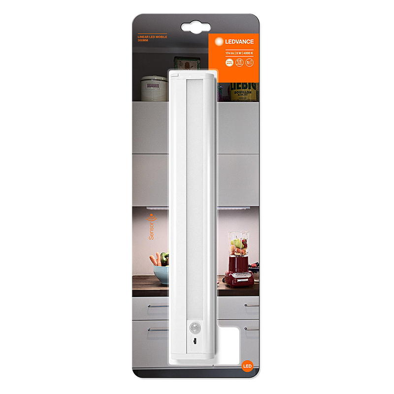 Osram LED-lys m/sensor Mobilt armatur 300, Ledvance