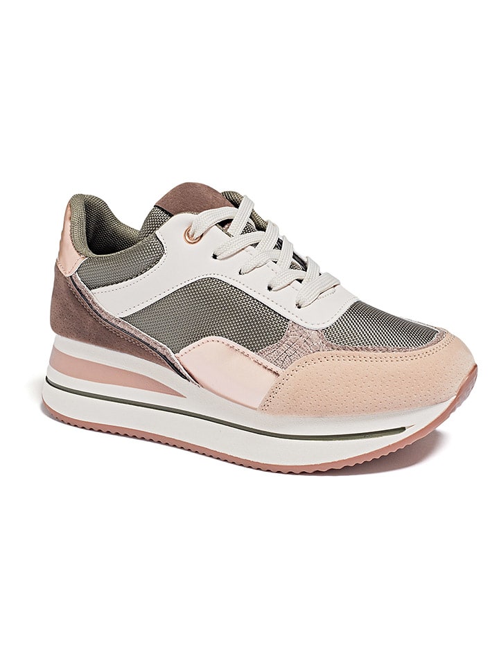 Sixth Sens Sneakers in Grün/ Weiß günstig kaufen