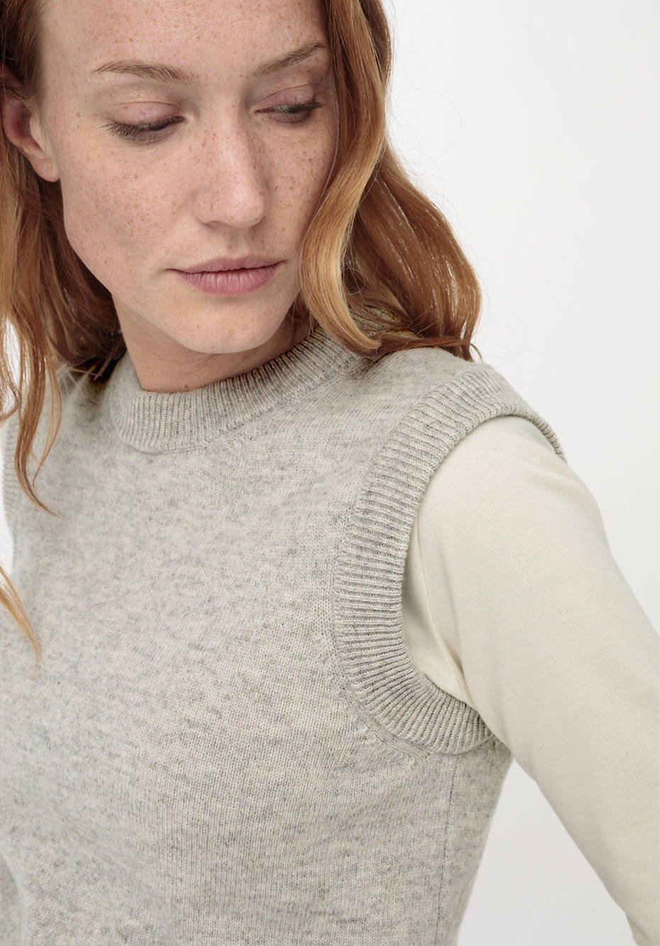 Pullunder aus reiner Lambswool