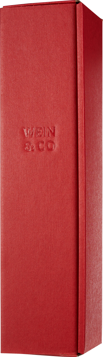 WEIN & CO Karton 1er Rot Scala mit WEIN & CO Logo