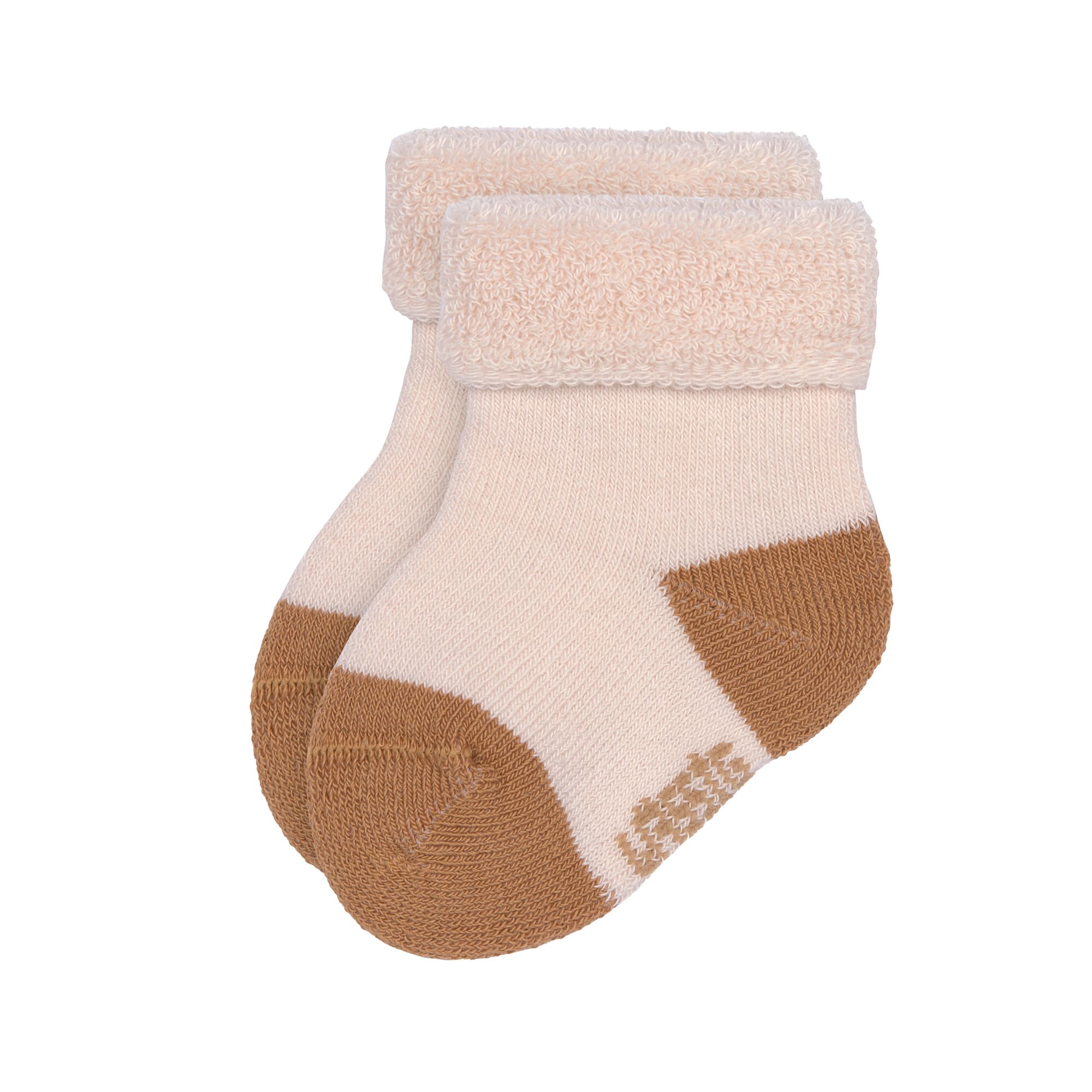 Frottee Socken Kinder (3er Set),  Rosa Karamell