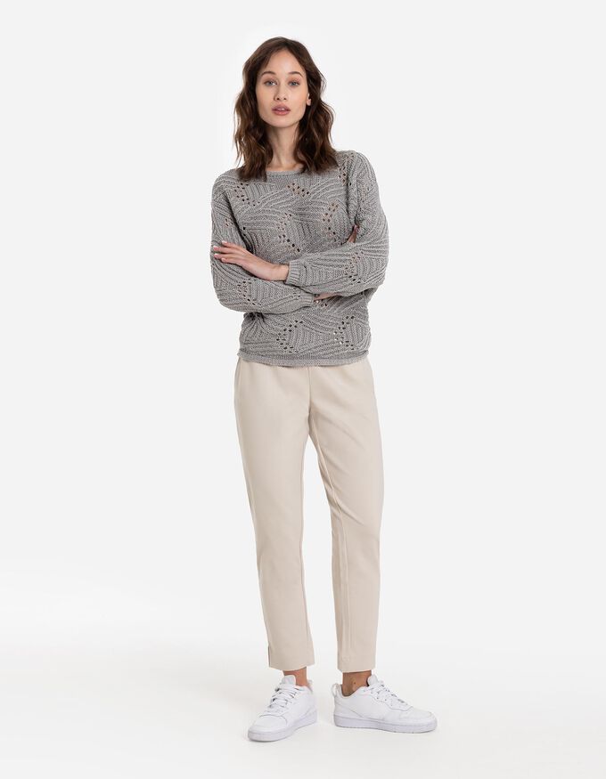 Strickpullover - Fledermausärmel