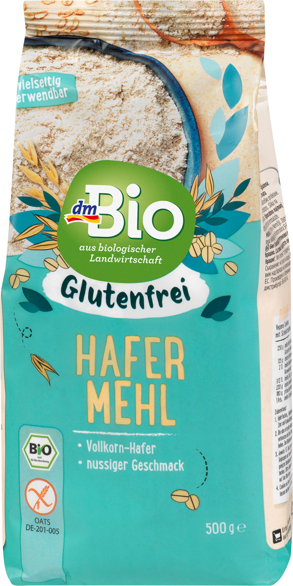 Mehl, Hafer-Mehl, glutenfrei, 500 g
