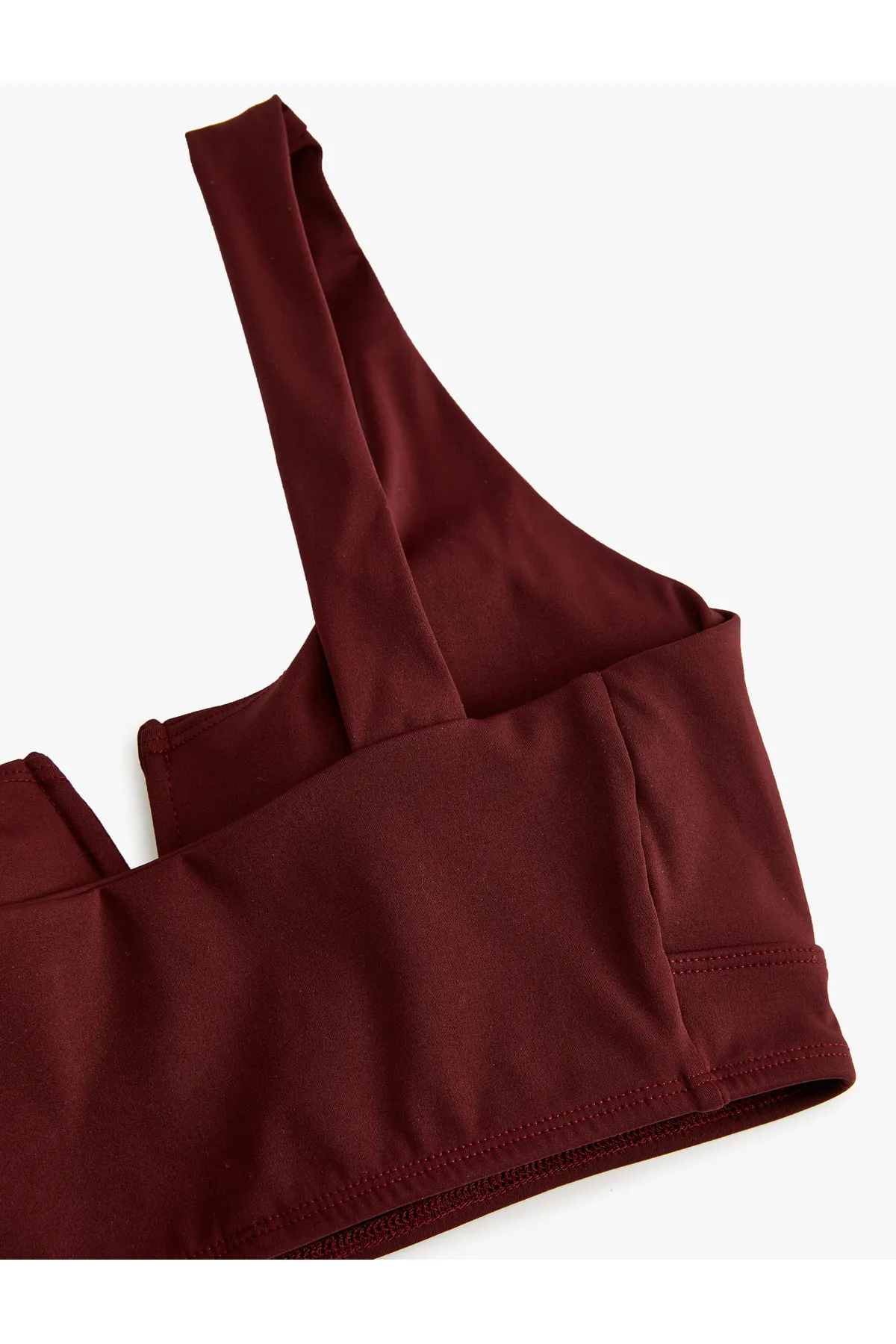 Koton  Sport-BH mit bedecktem asymmetrischem Kragen