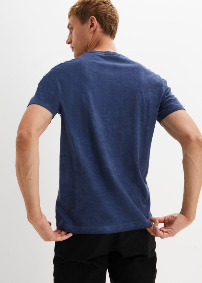 cold-dyed T-Shirt aus nachhaltiger Baumwolle