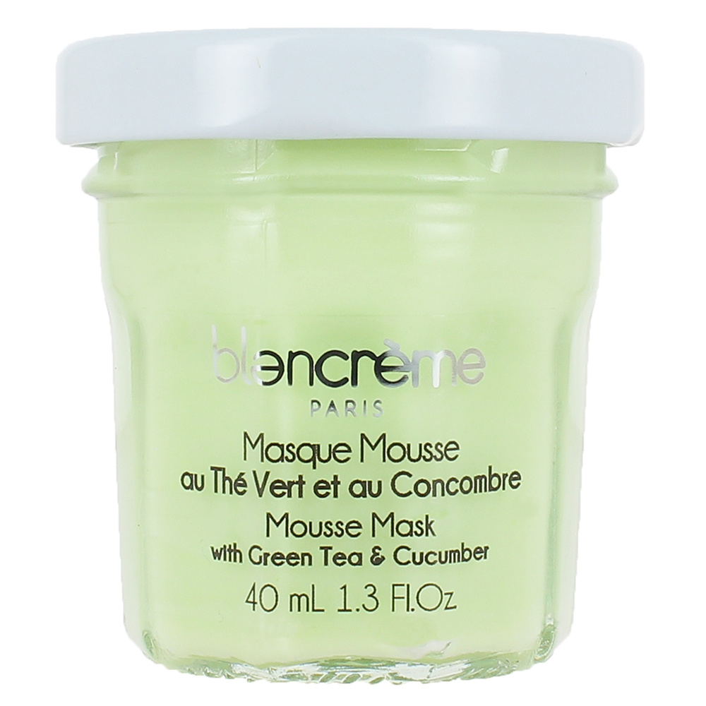 Blancreme MASQUE VISAGE MOUSSE THE VERT & CONCOMBRE MASQUE VISAGE MOUSSE PURIFIANT