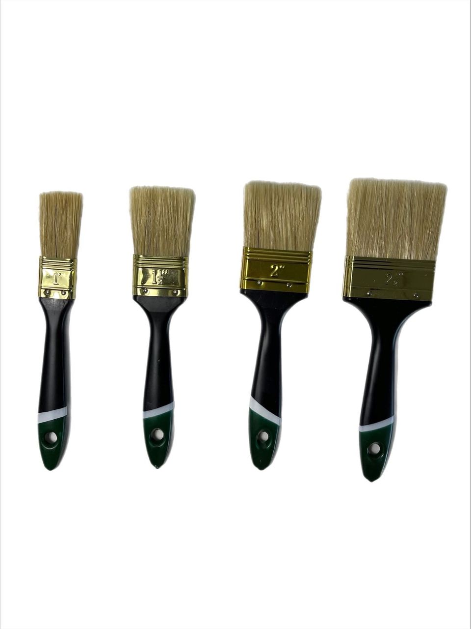 Vago-Tools Malerpinsel Lasur Pinsel 96 tlg Set Flachpinsel 25/38/50/63 mm je 24