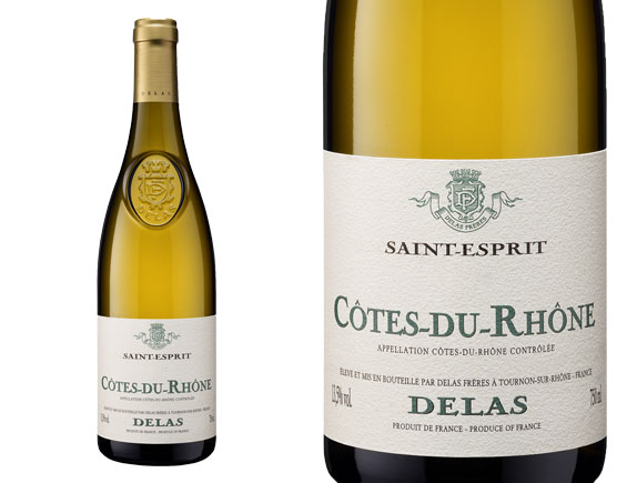 Maison Delas Frères Côtes-du-Rhône Saint-Esprit Blanc 2022 Rhône Côtes du Rhône