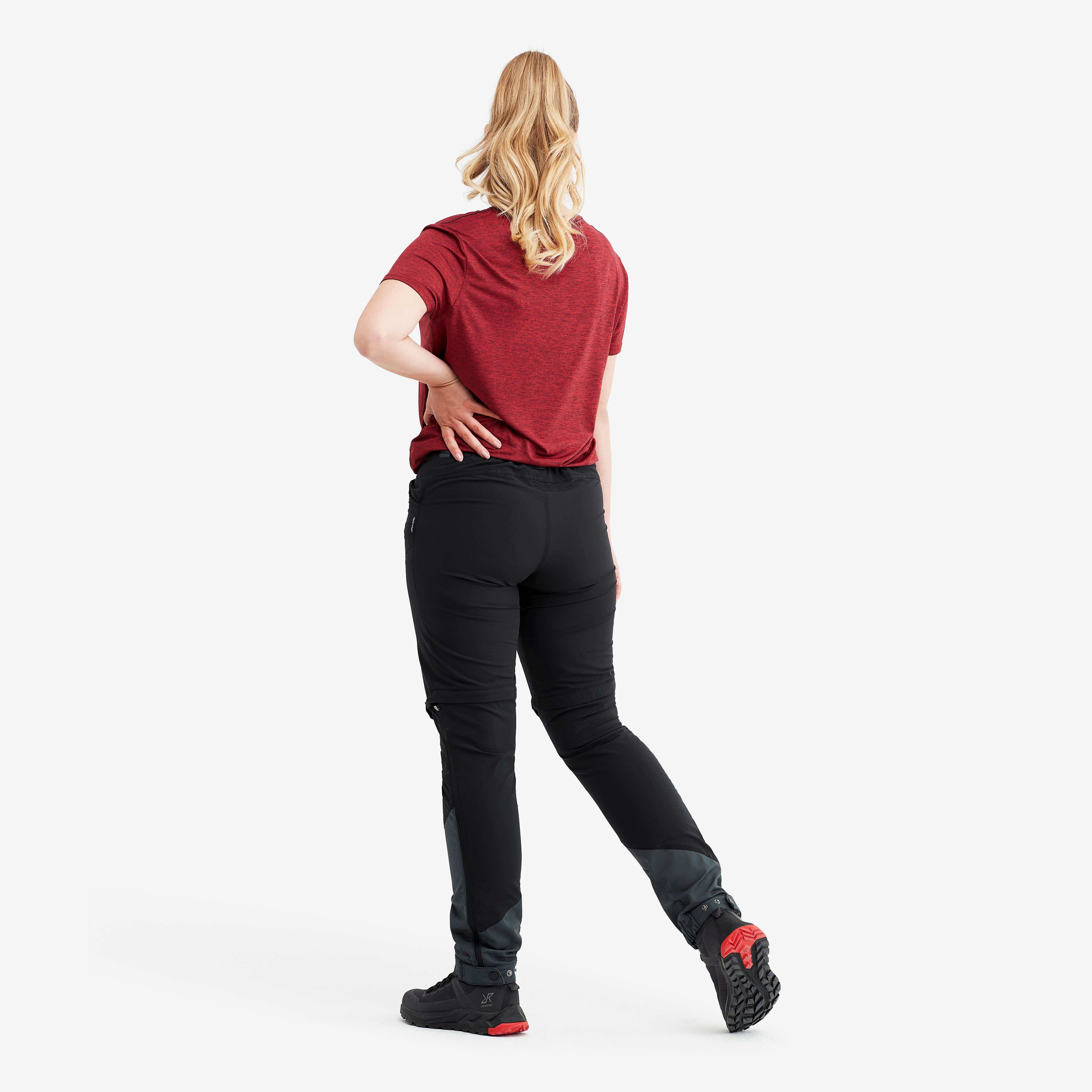 Silence T-zip Pants Femme Black