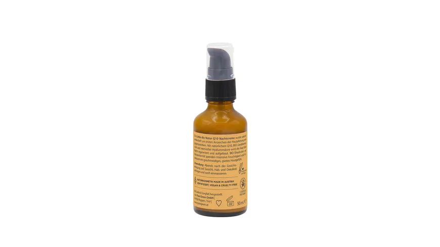 LIEBE DIE NATUR - natürliche Nachtcreme Q10 50 ml