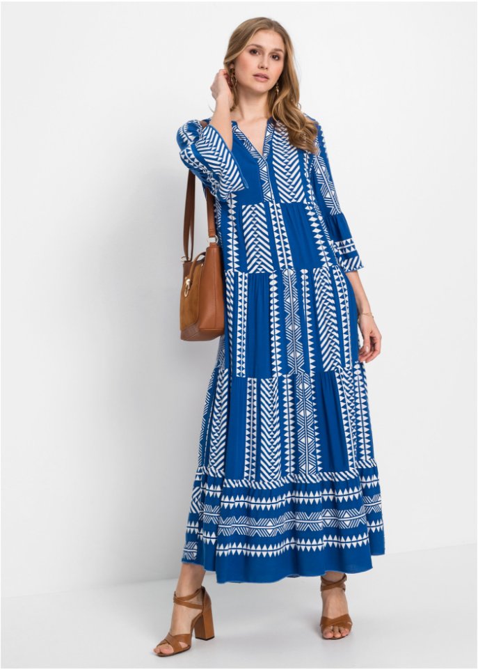 Maxikleid mit Druck
