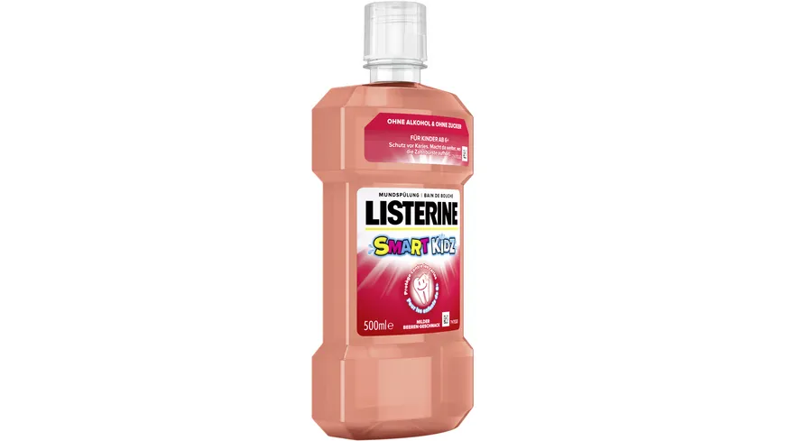 Listerine Mundspülung Kinder Smart Kidz Erdbeere 500 ml