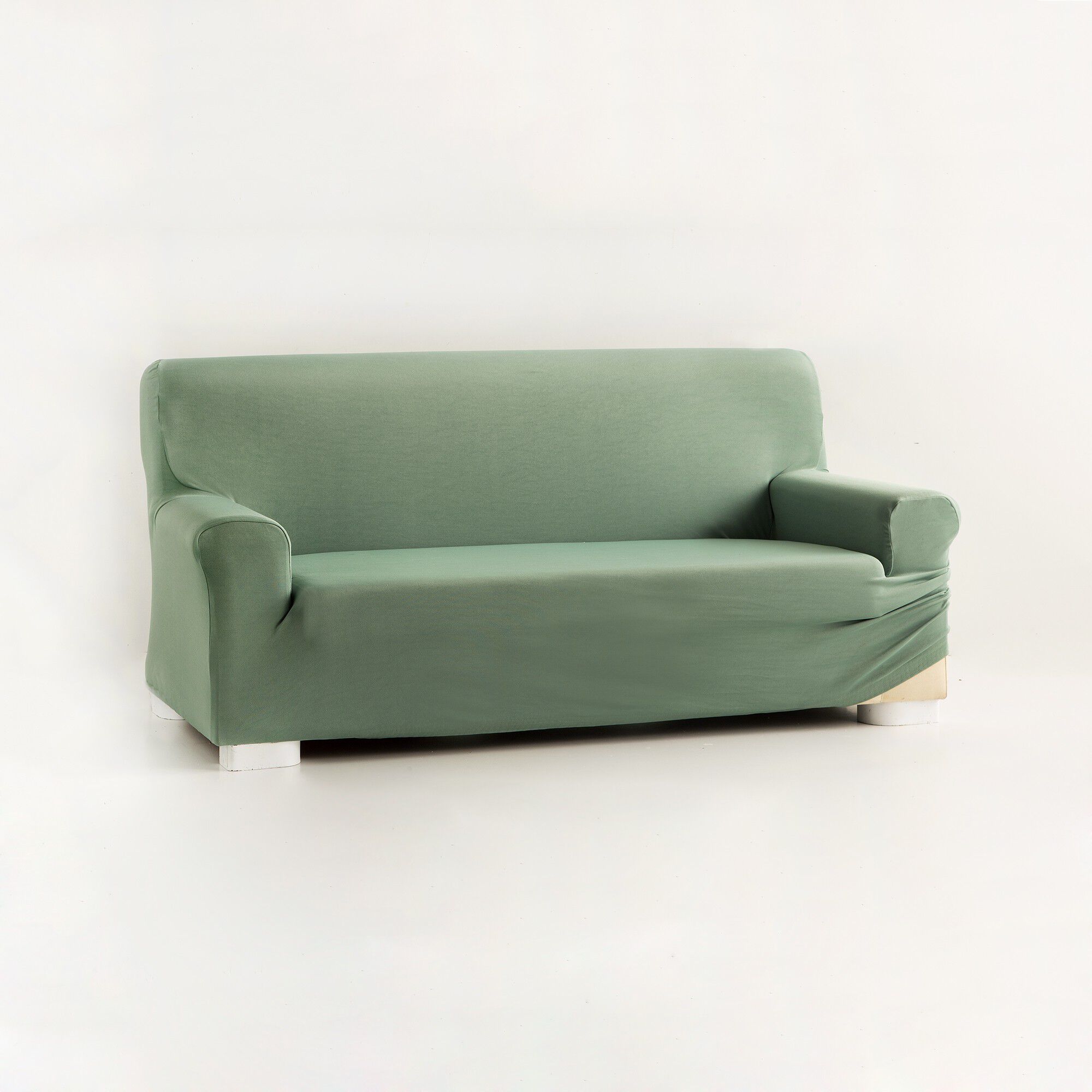 Housse unie fauteuil canapé bi-extensible